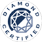 Diamond Certified circle logo