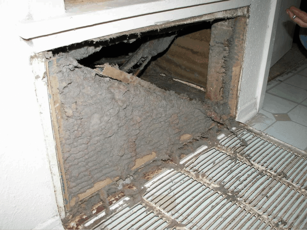 Dirty air filter